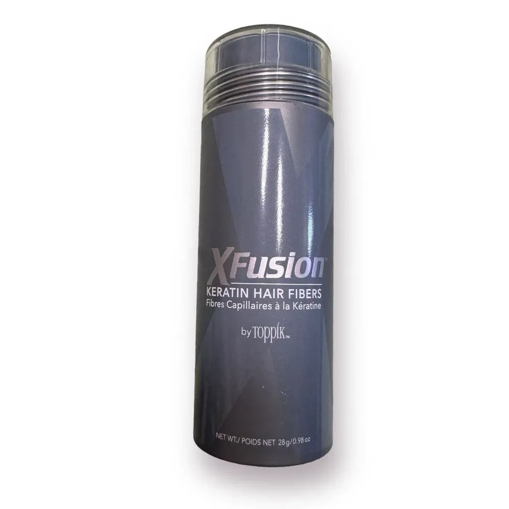 Toppik XFUSION Keratin Hair Fibers Black 28 g‎ / 0.98 oz Hair Thickening 1 item